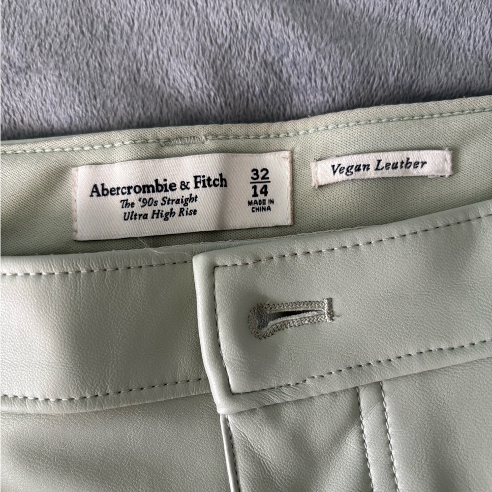 Abercrombie vegan leather pants
